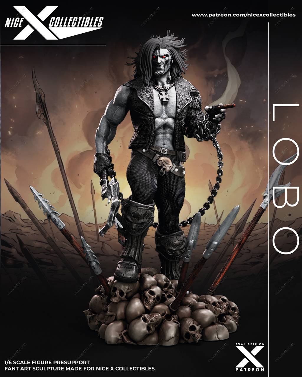 P站图纸印象馆 Nice X Collectibles DC漫画 暴狼 罗伯 Nice X Collectibles DC漫画 暴狼 罗伯