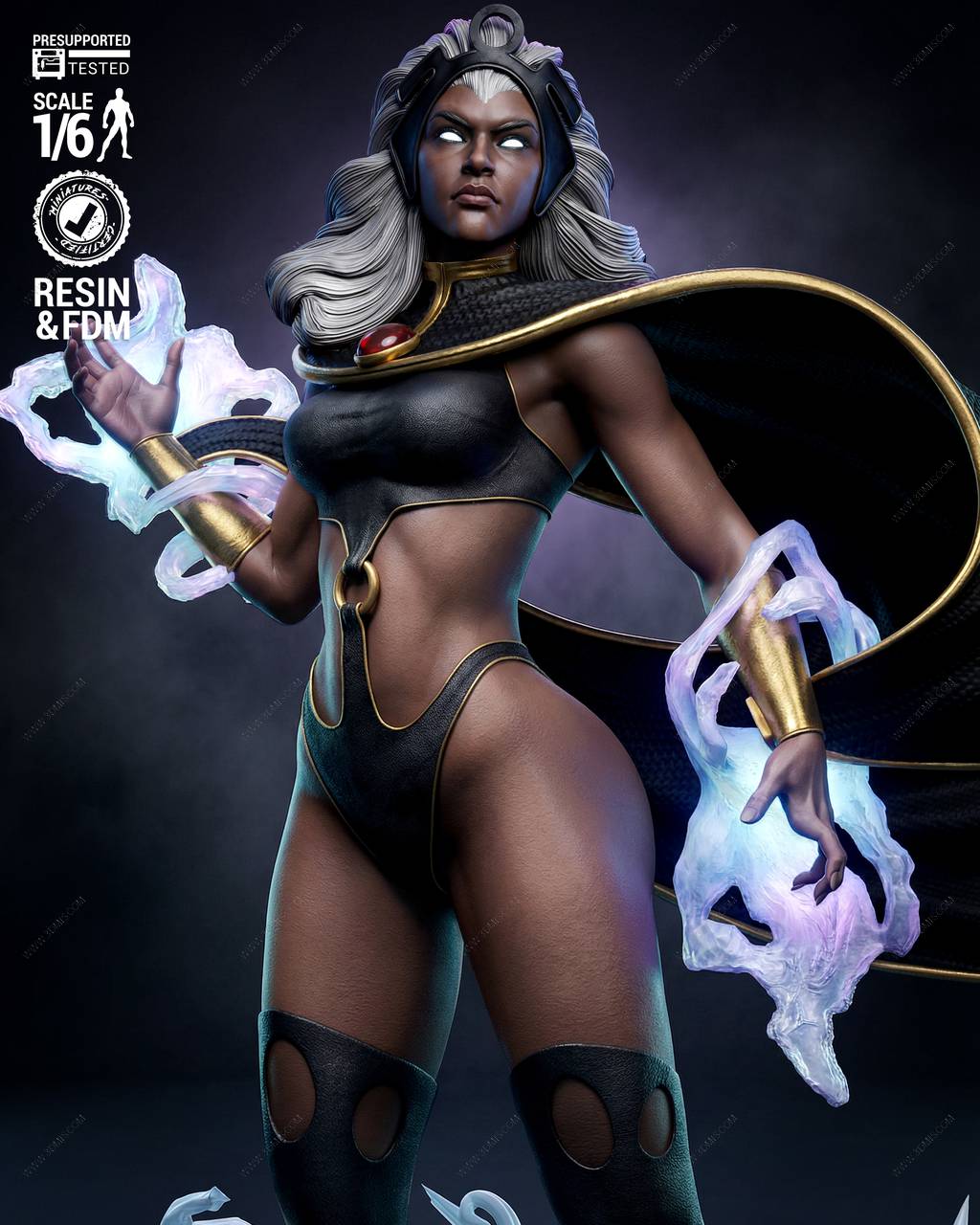 P站图纸印象馆 3DWicked 漫威 X战警 暴风女 3DWicked 漫威 X战警 暴风女