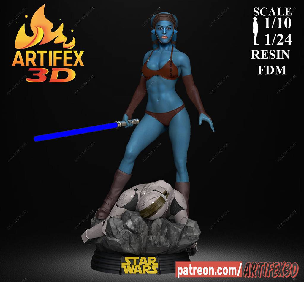 Artifex3d 星球大战 艾拉·塞库拉