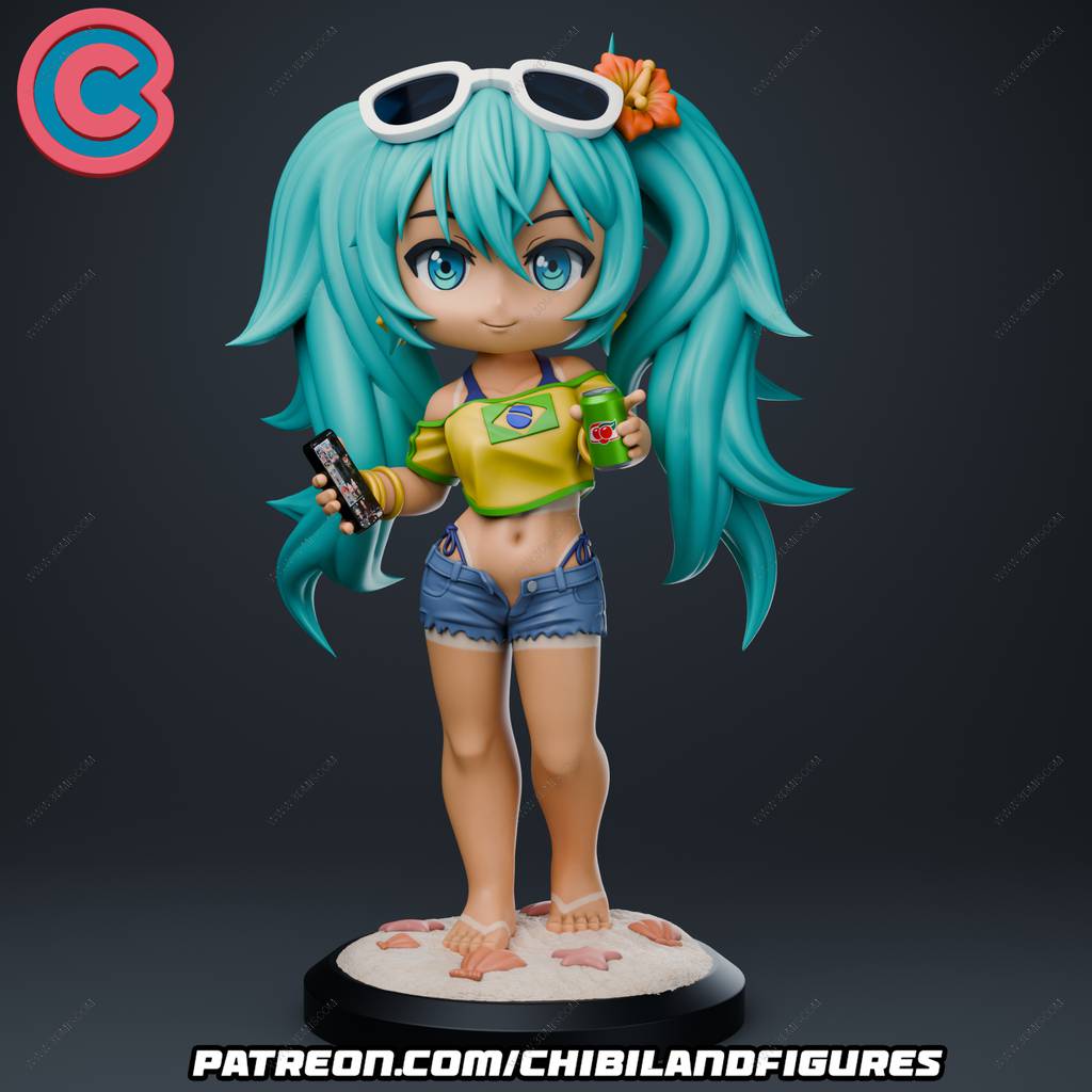 P站图纸印象馆 Chibi Land Figures 初音未来 Chibi Land Figures 初音未来
