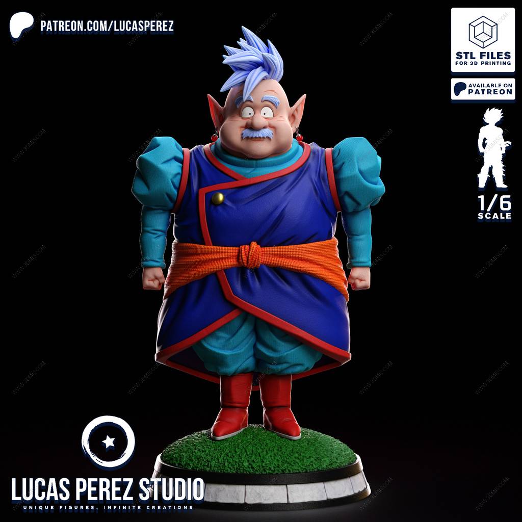 P站图纸印象馆 Lucas Perez 龙珠 北界王神 Lucas Perez 龙珠 北界王神