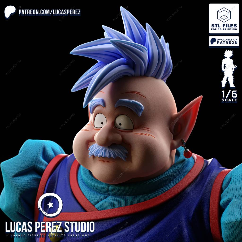 Lucas Perez 龙珠 北界王神 – P站图纸印象馆 3D打印模型图纸免费下载