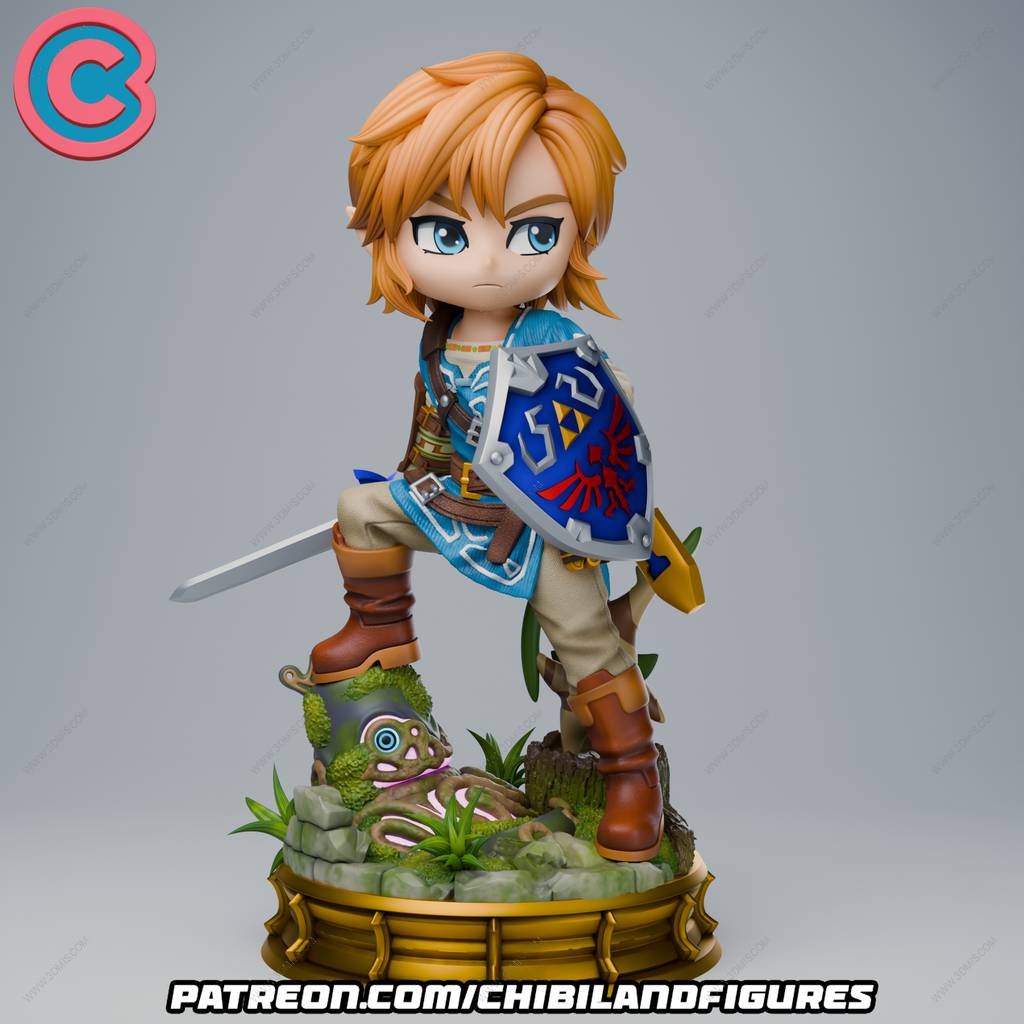 P站图纸印象馆 Chibi Land Figures 塞尔达传说 林克 Chibi Land Figures 塞尔达传说 林克