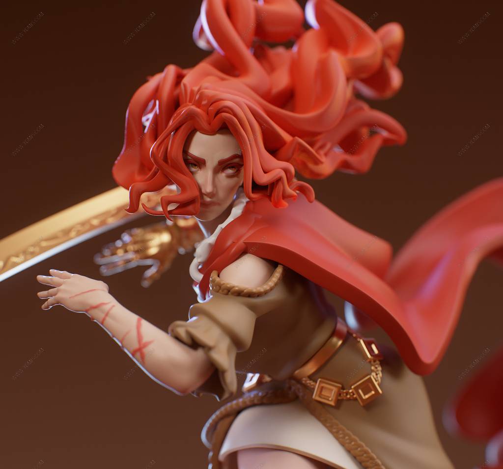 P站图纸印象馆 Shercoon3D 艾尔登法环 玛莲妮亚 Shercoon3D 艾尔登法环 玛莲妮亚