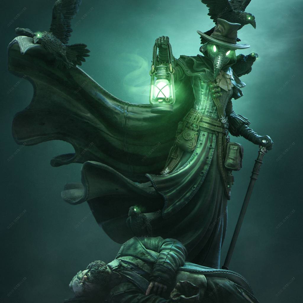 P站图纸印象馆 NeriKson 瘟疫医生 NeriKson 瘟疫医生