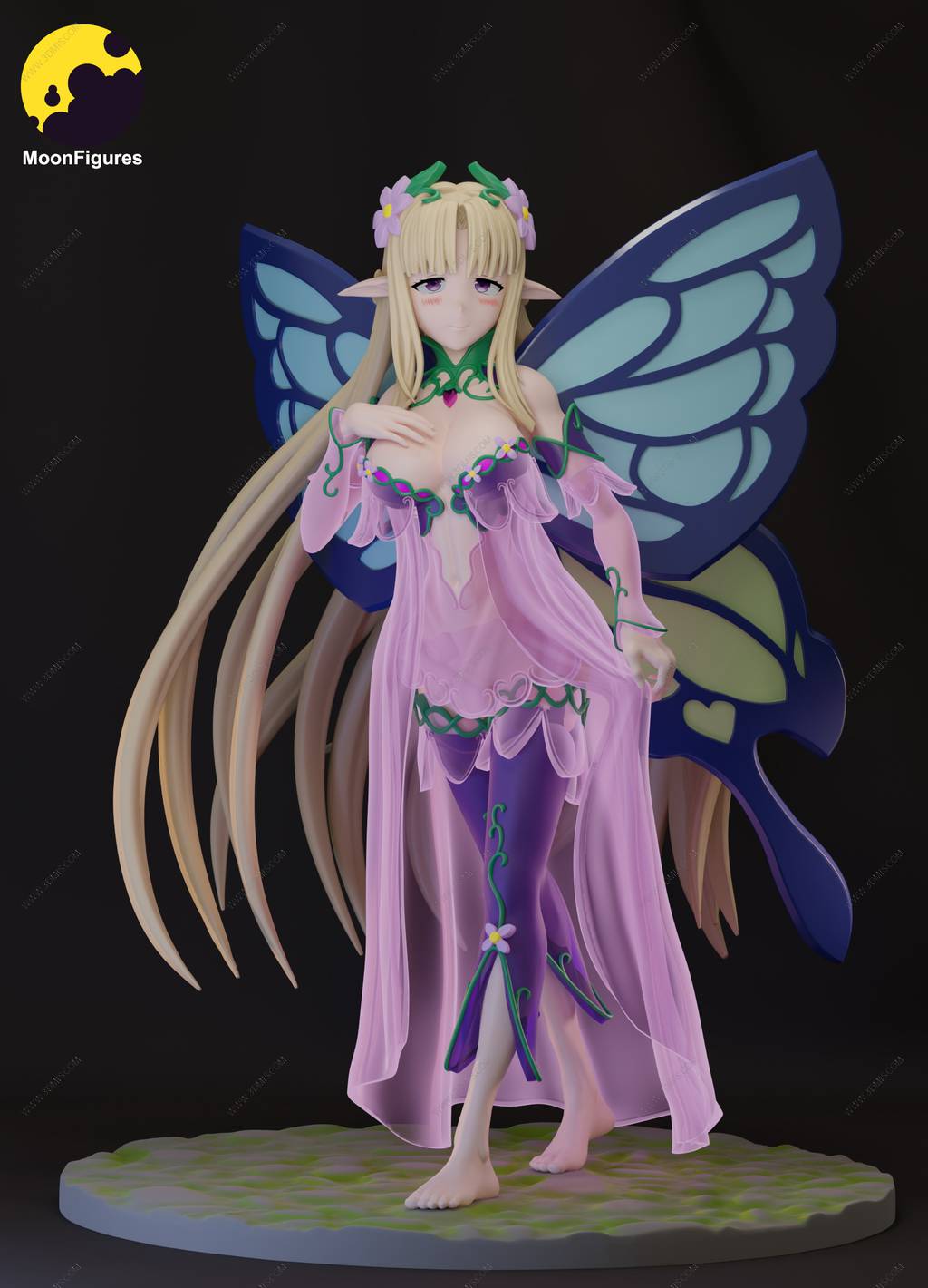 P站图纸印象馆 Moon Figures 魔物娘图鉴 泰坦尼亚 Moon Figures 魔物娘图鉴 泰坦尼亚