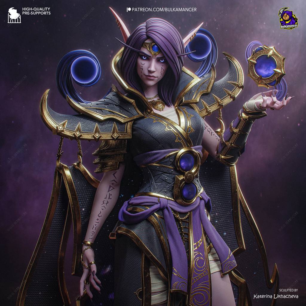 P站图纸印象馆 Bulkamancer 魔兽世界 萨拉塔斯 Bulkamancer 魔兽世界 萨拉塔斯