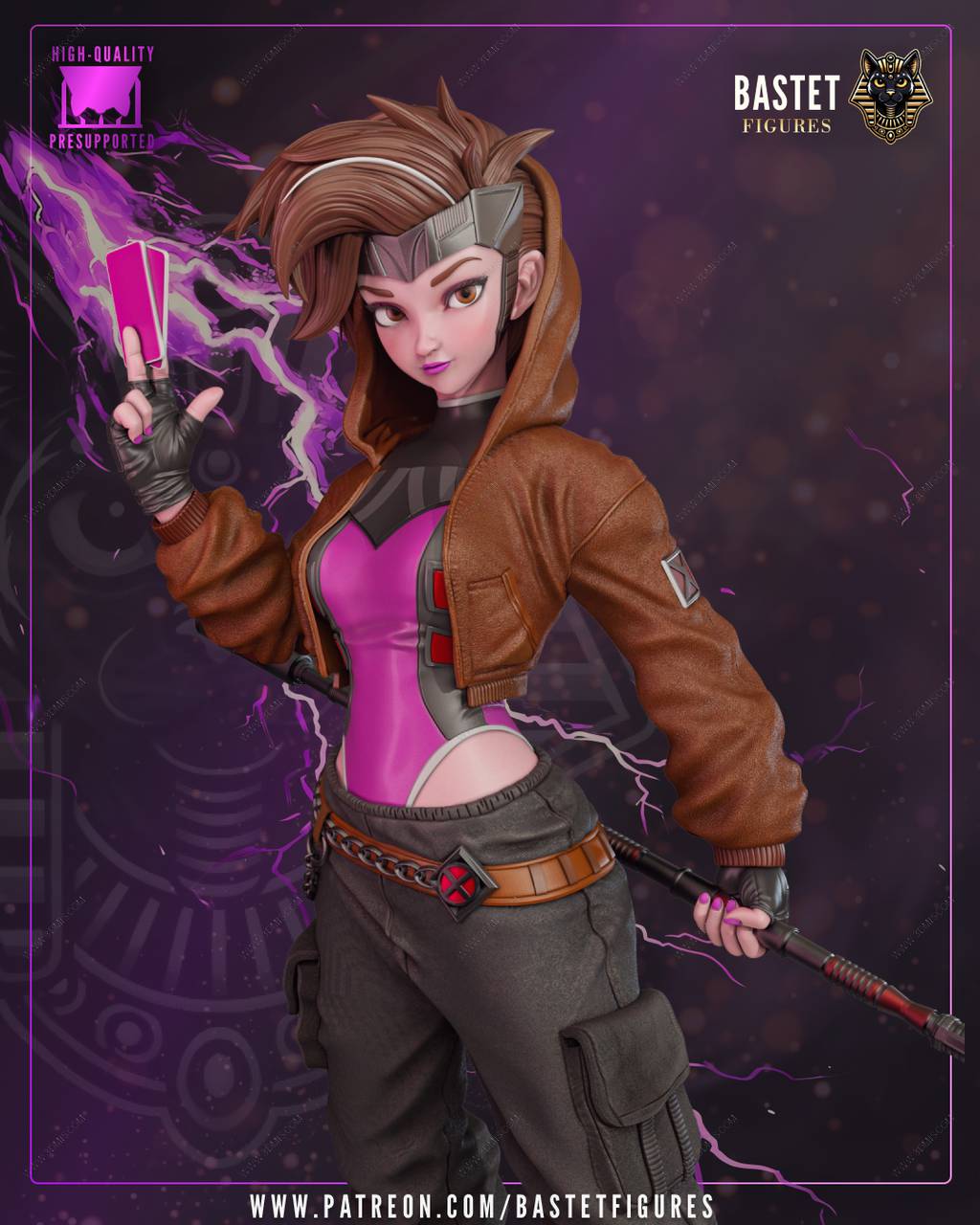 P站图纸印象馆 Bastet Figures 漫威 艾蒂安·勒博 Bastet Figures 漫威 艾蒂安·勒博