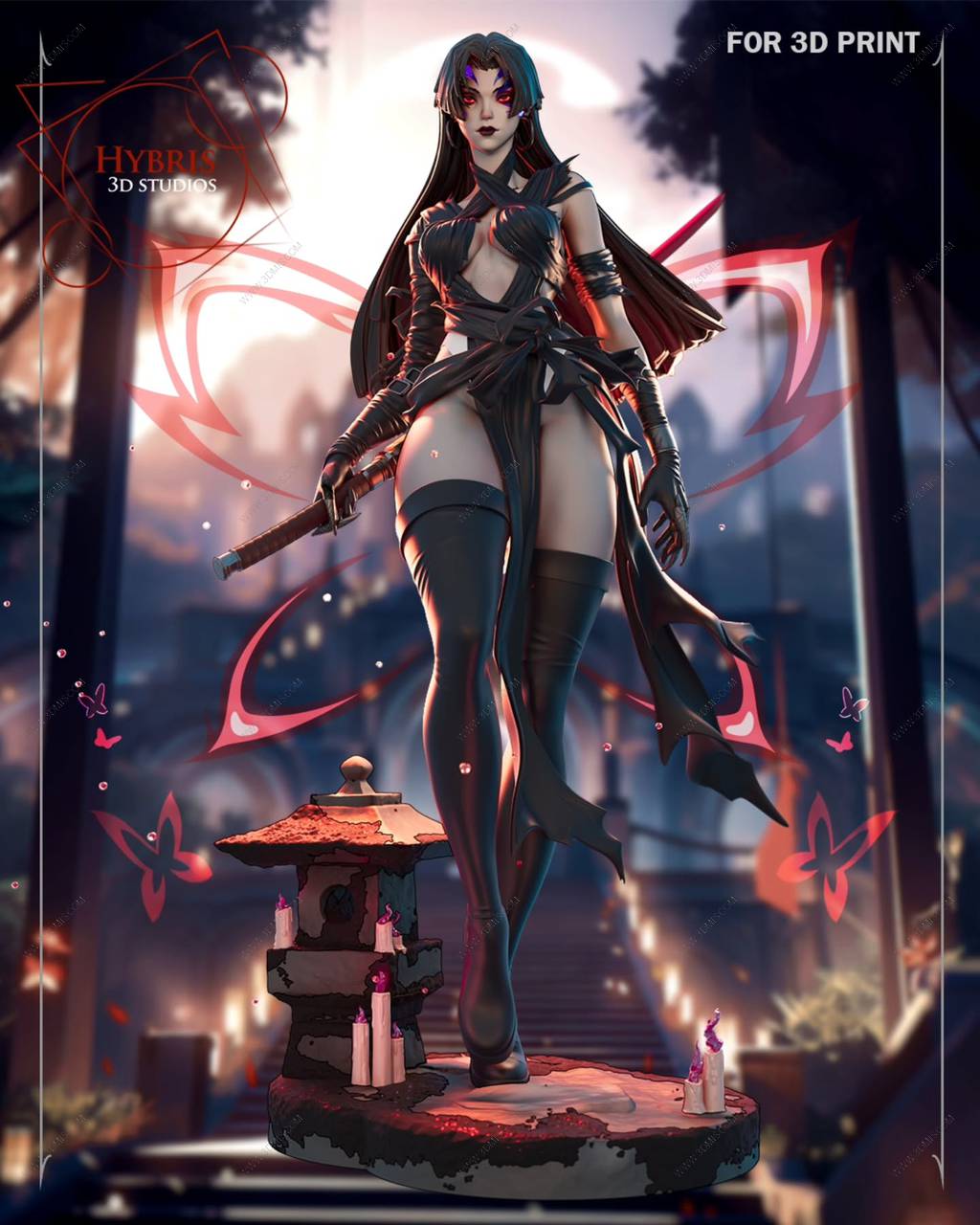 P站图纸印象馆 Hybris 漫威 灵蝶 Hybris 漫威 灵蝶