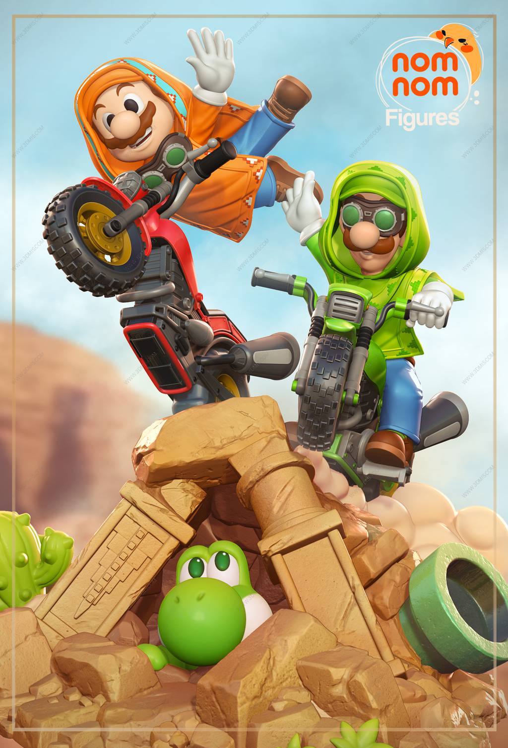 P站图纸印象馆 NomNom 超级马力欧银河大电影 NomNom 超级马力欧银河大电影