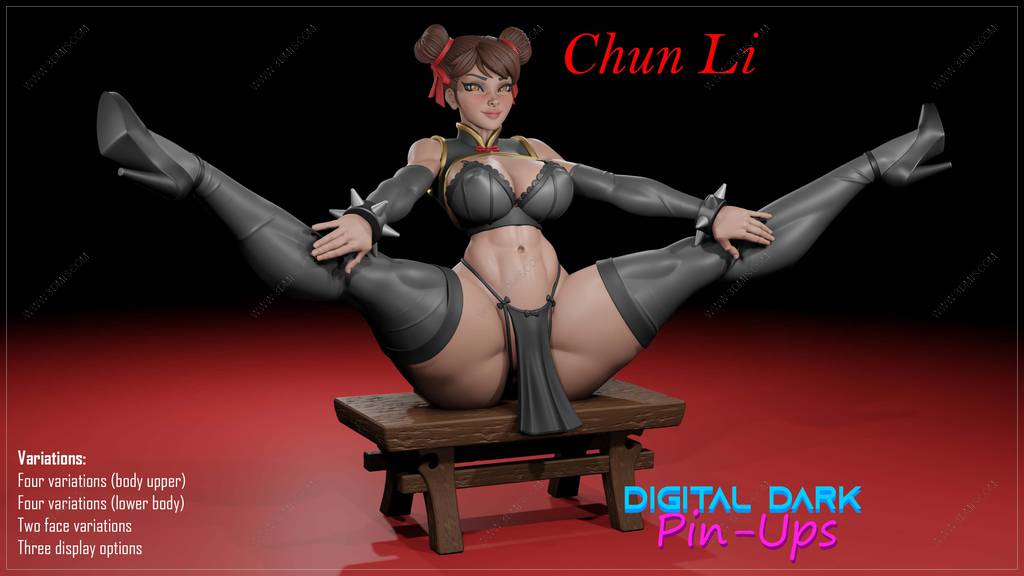 Digital Dark 街头霸王 春丽