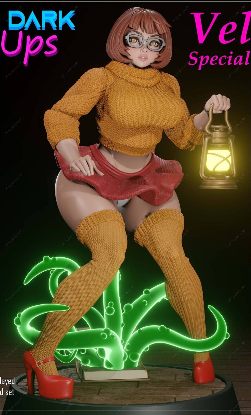 P站图纸印象馆 Digital Dark 史酷比狗 维尔玛·丁克利 Digital Dark 史酷比狗 维尔玛·丁克利