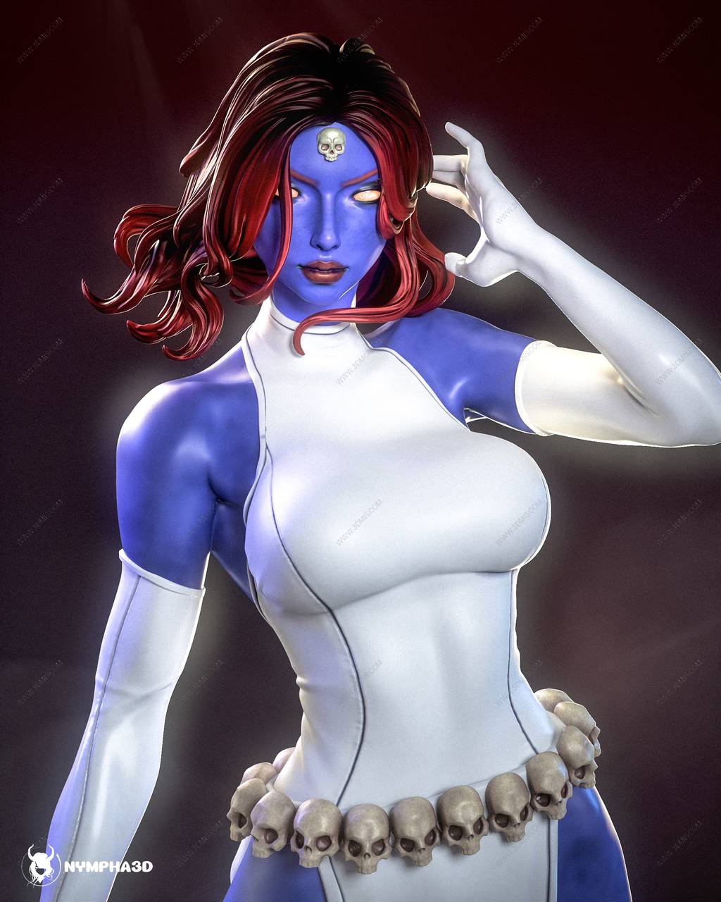 魔形女 3D 打印模型整理
