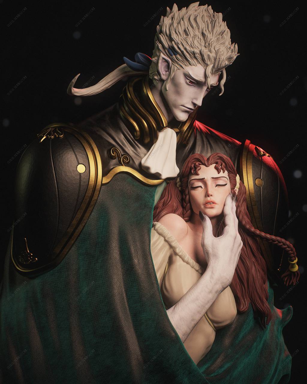 P站图纸印象馆 NYMPHA 3D 吸血鬼猎人D Meier and Charlotte NYMPHA 3D 吸血鬼猎人D Meier and Charlotte