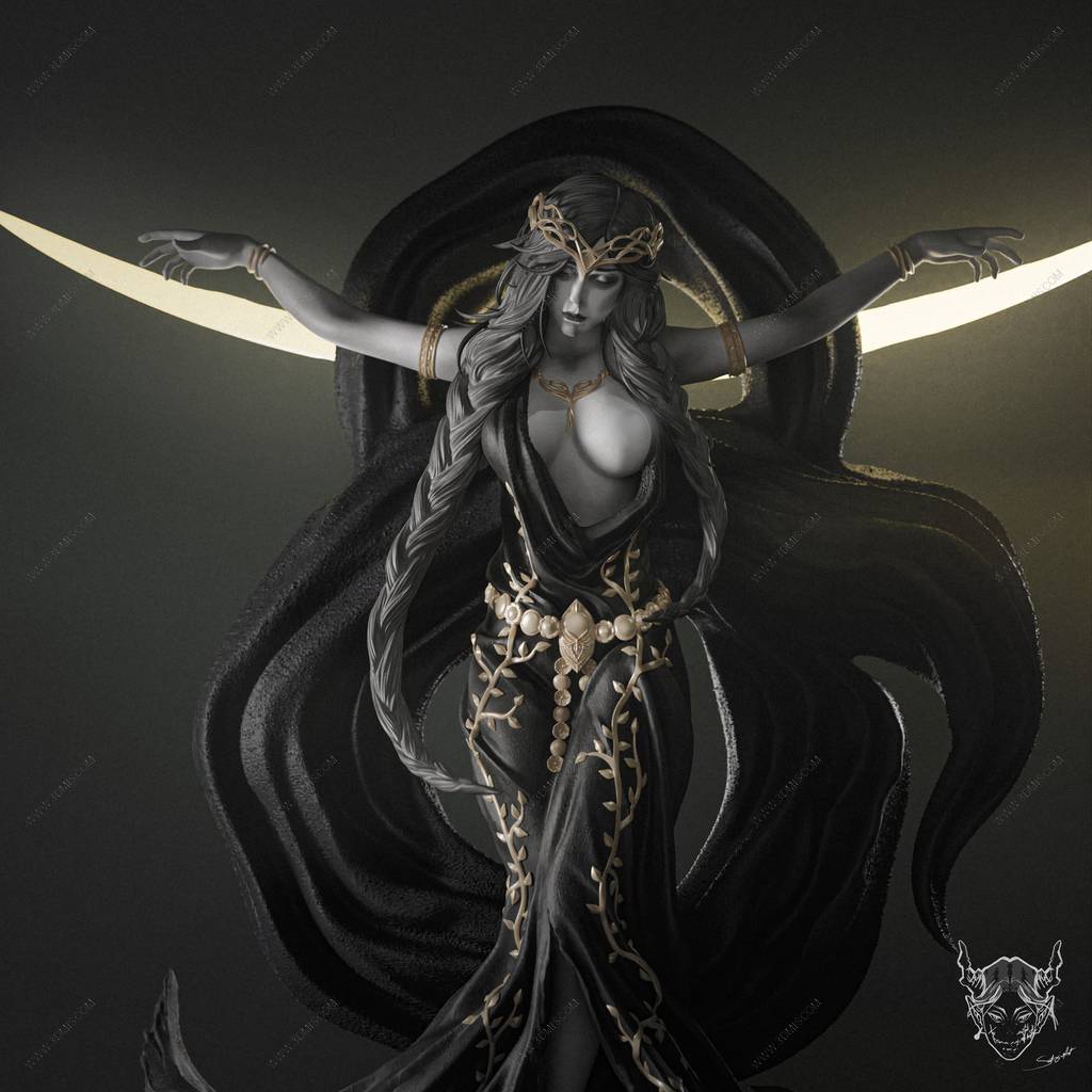 P站图纸印象馆 艾尔登法环 玛莉卡 艾尔登法环 玛莉卡