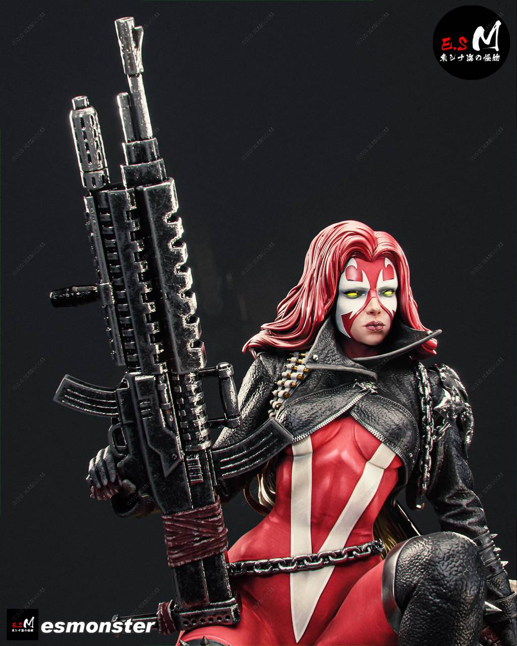 P站图纸印象馆 ESMonster 女再生侠 ESMonster 女再生侠