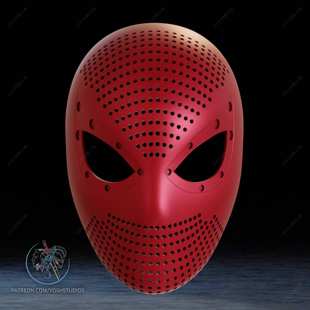 P站图纸印象馆 Yosh 漫威 神奇蜘蛛侠的头罩 Yosh 漫威 神奇蜘蛛侠的头罩