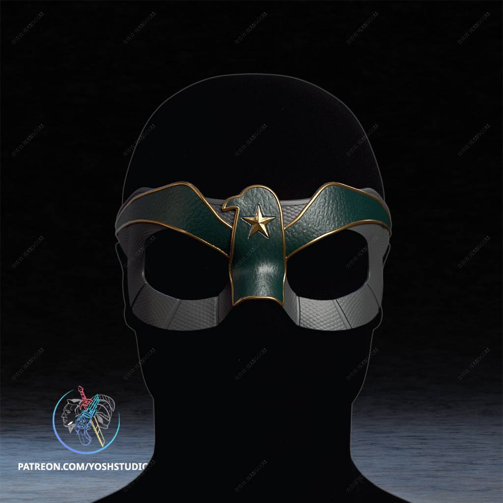 P站图纸印象馆 Yosh 黑袍纠察队 士兵男孩的眼罩 Yosh 黑袍纠察队 士兵男孩的眼罩