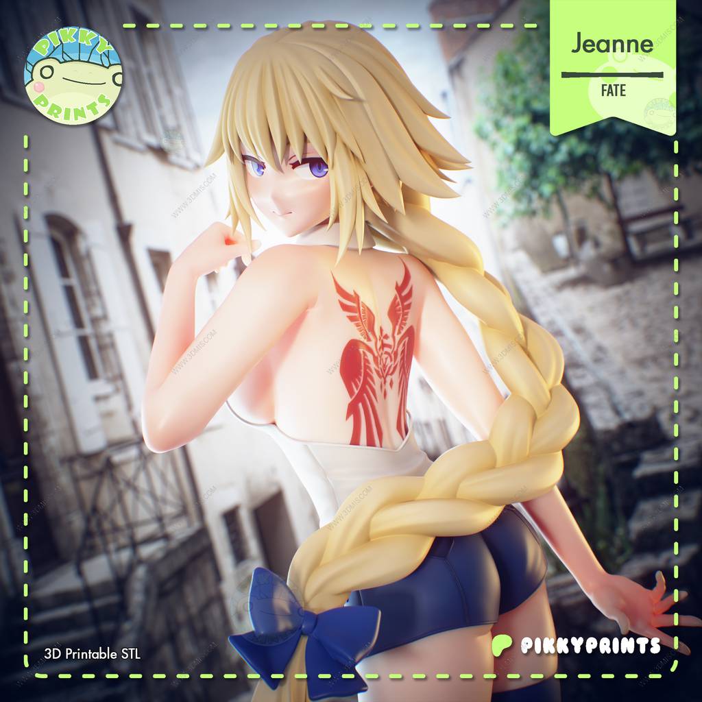 P站图纸印象馆 Pikitty 命运:冠位指定 贞德 Pikitty 命运:冠位指定 贞德