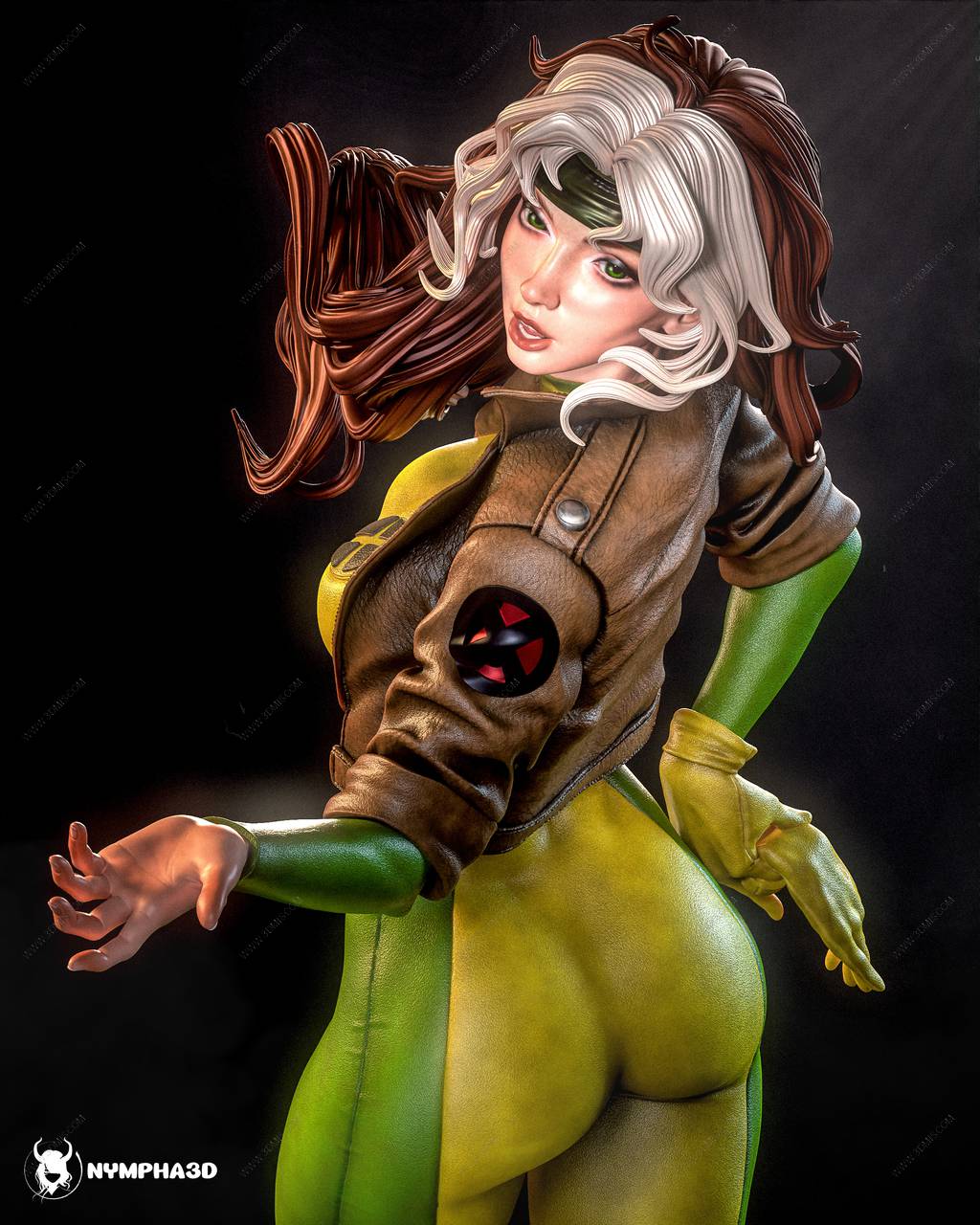 P站图纸印象馆 NYMPHA 3D 漫威 罗刹女 安娜·玛丽·勒博 NYMPHA 3D 漫威 罗刹女 安娜·玛丽·勒博