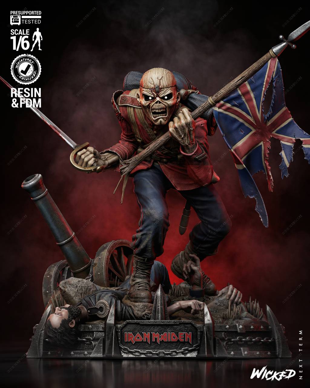 P站图纸印象馆 3DWicked 漫威号角 铁娘子 3DWicked 漫威号角 铁娘子