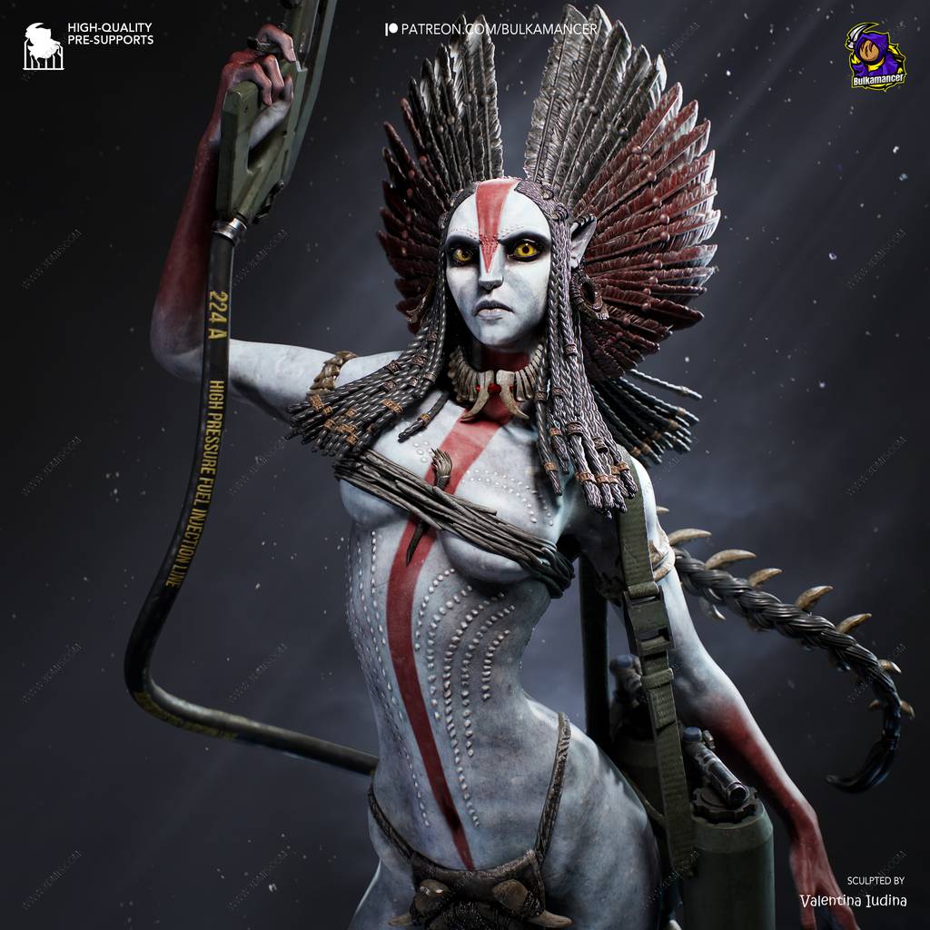 P站图纸印象馆 Bulkamancer 阿凡达 水之道 瓦朗 Bulkamancer 阿凡达 水之道 瓦朗