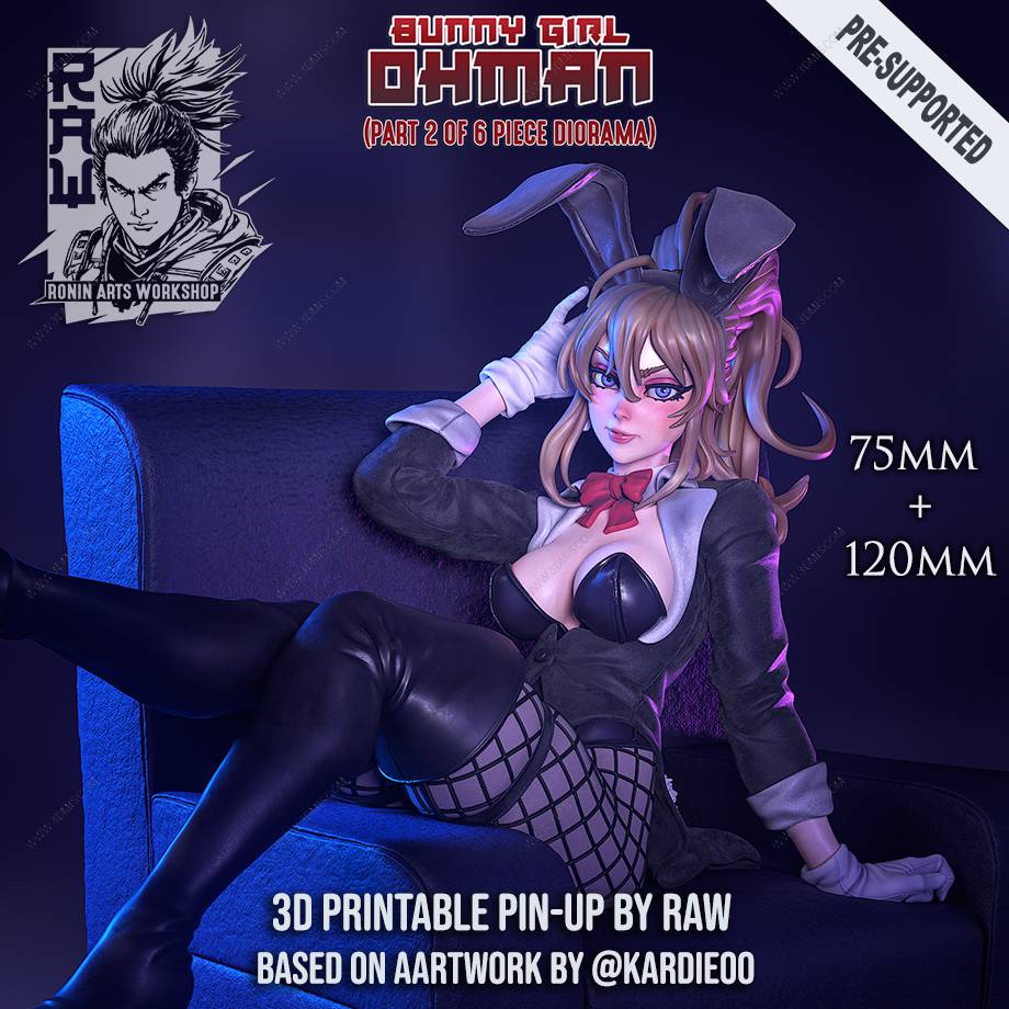 P站图纸印象馆 Ronin Arts 哈基米女郎 Ronin Arts 哈基米女郎