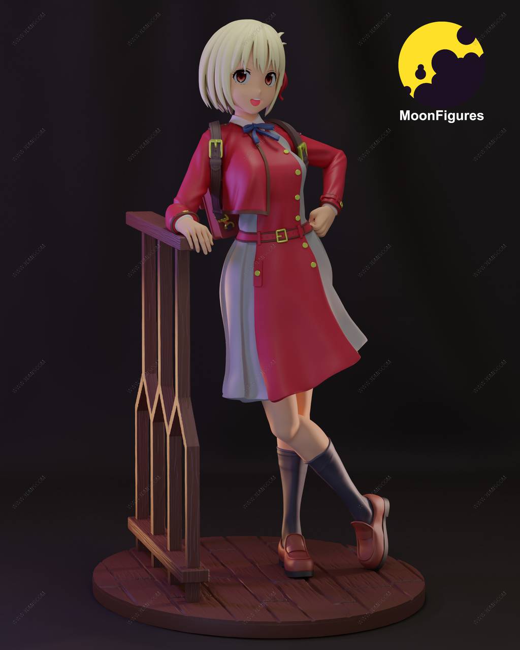 P站图纸印象馆 Moon Figures 莉可丽丝 锦木千束 Moon Figures 莉可丽丝 锦木千束