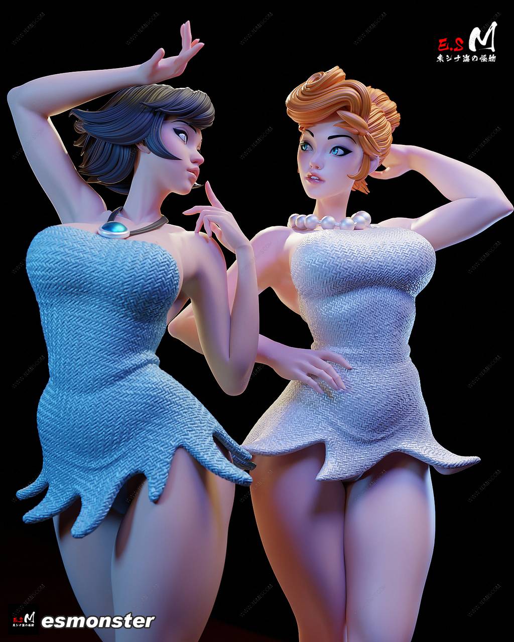 P站图纸印象馆 ESMonster 石头族乐园 最聪明的猿人 ESMonster 石头族乐园 最聪明的猿人