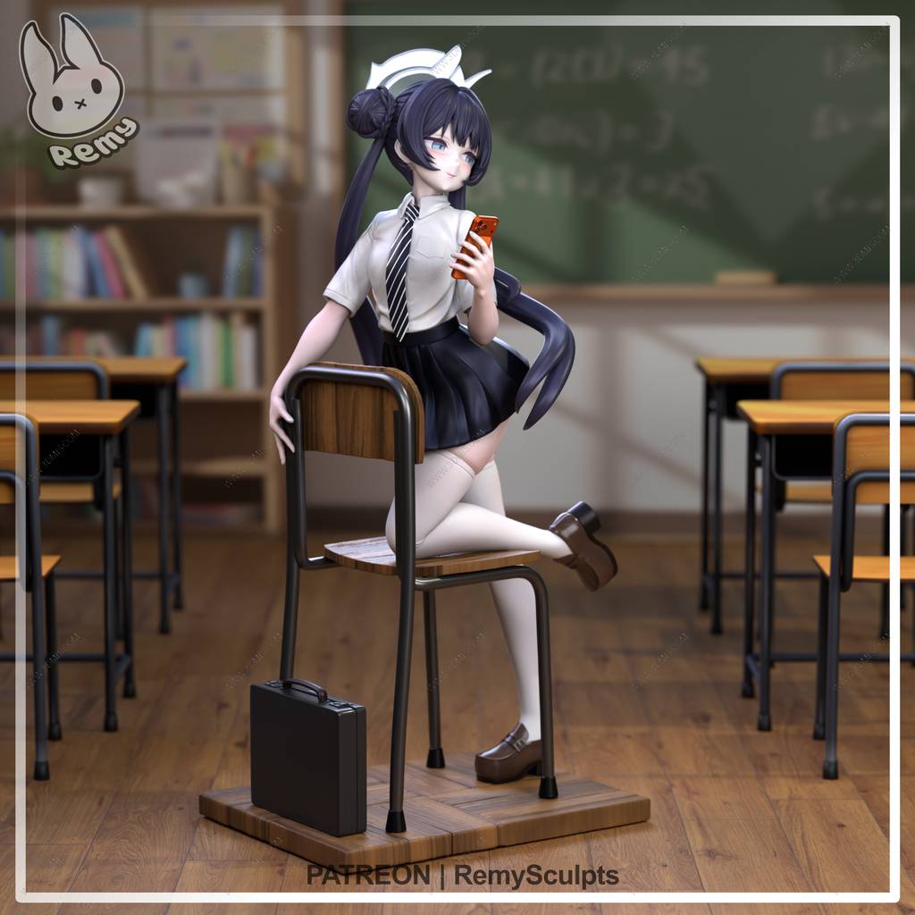 P站图纸印象馆 蔚蓝档案 妃咲 蔚蓝档案 妃咲