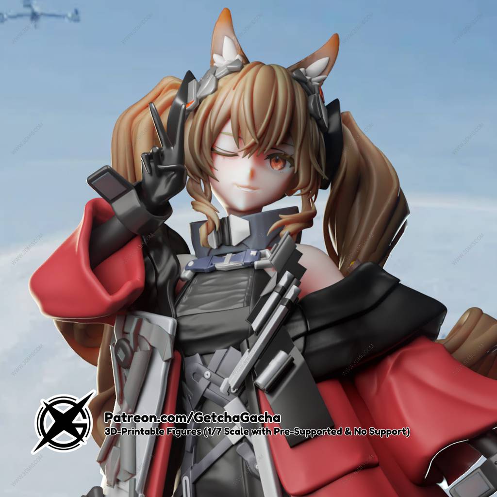 P站图纸印象馆 明日方舟 洁尔佩塔 明日方舟 洁尔佩塔