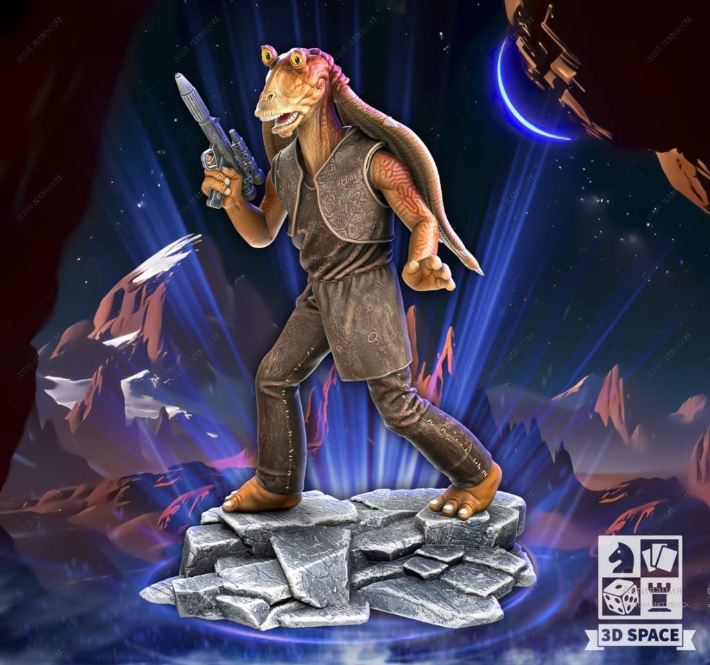 P站图纸印象馆 星球大战 加·加·宾克斯 星球大战 加·加·宾克斯