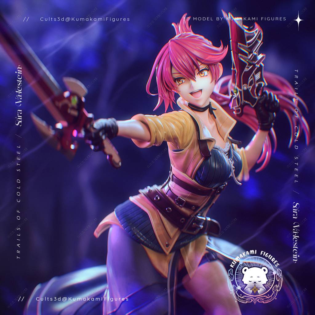 P站图纸印象馆 英雄传说 莎拉·巴雷斯坦 英雄传说 莎拉·巴雷斯坦