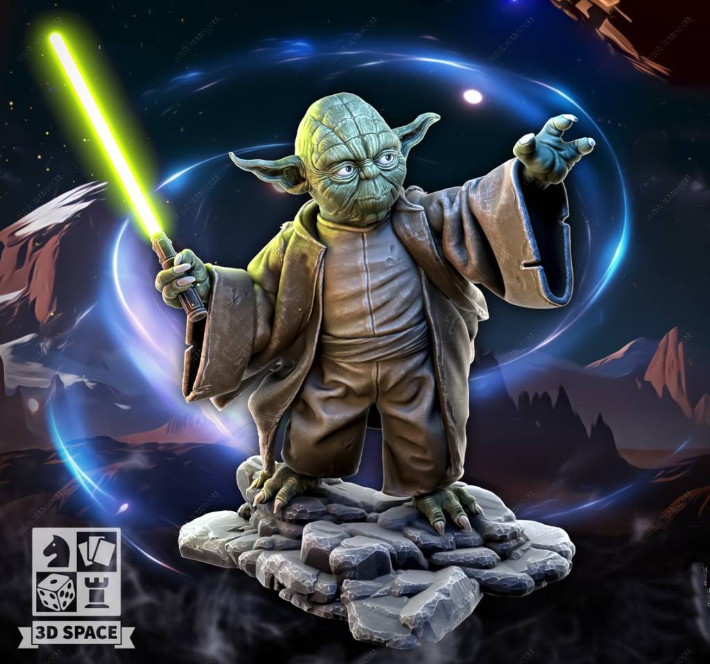 P站图纸印象馆 星球大战 尤达大师 星球大战 尤达大师