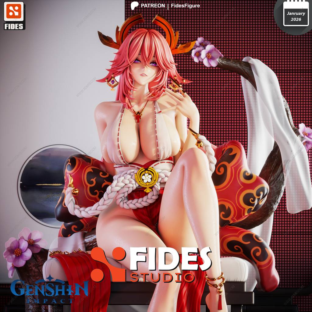 八重神子 3D 打印模型整理