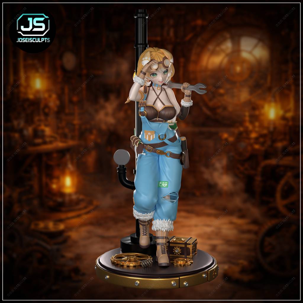 P站图纸印象馆 虚拟主播 邦妮·巴克斯韦尔 虚拟主播 邦妮·巴克斯韦尔