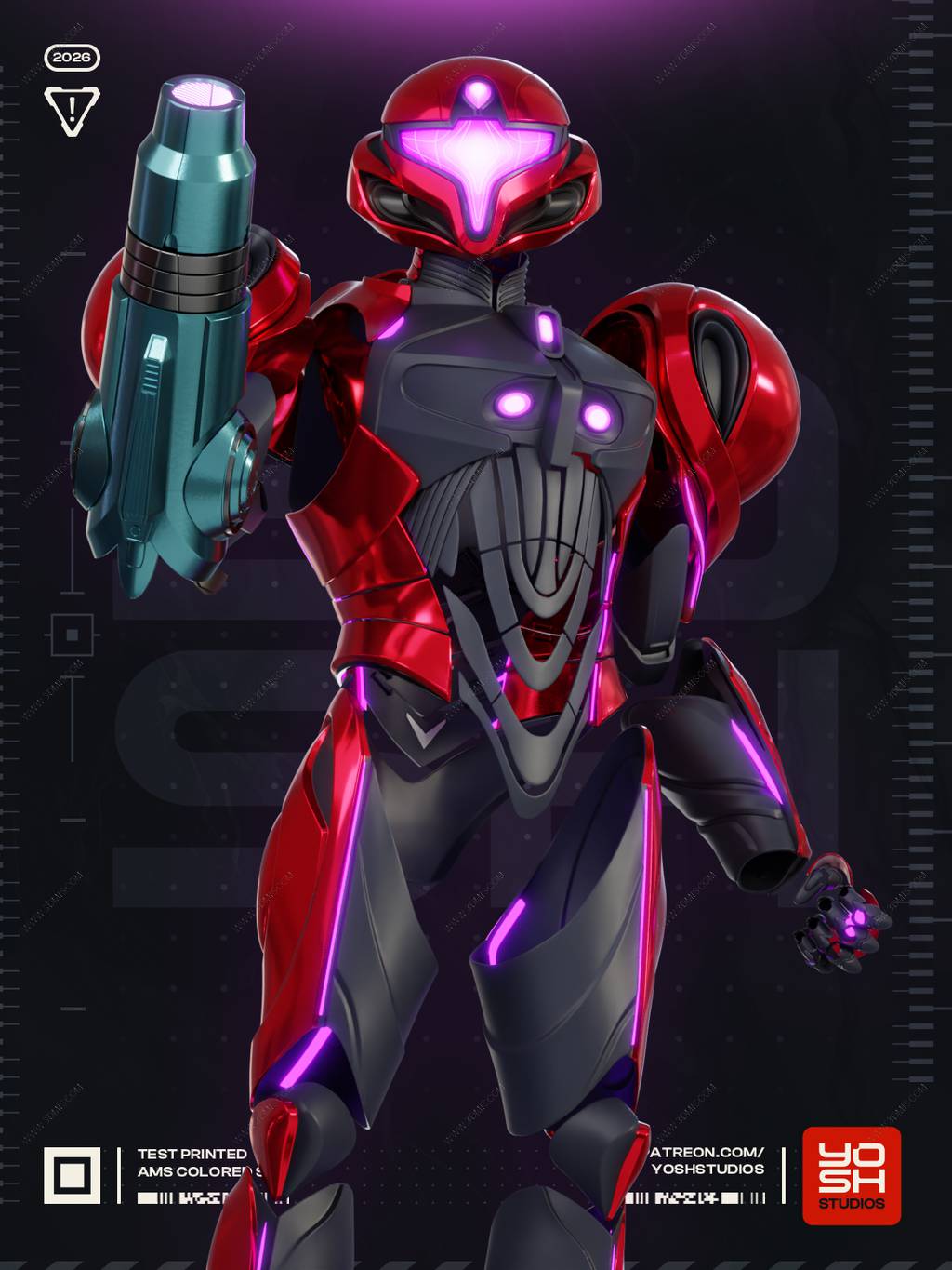 银河战士 STL 模型专题