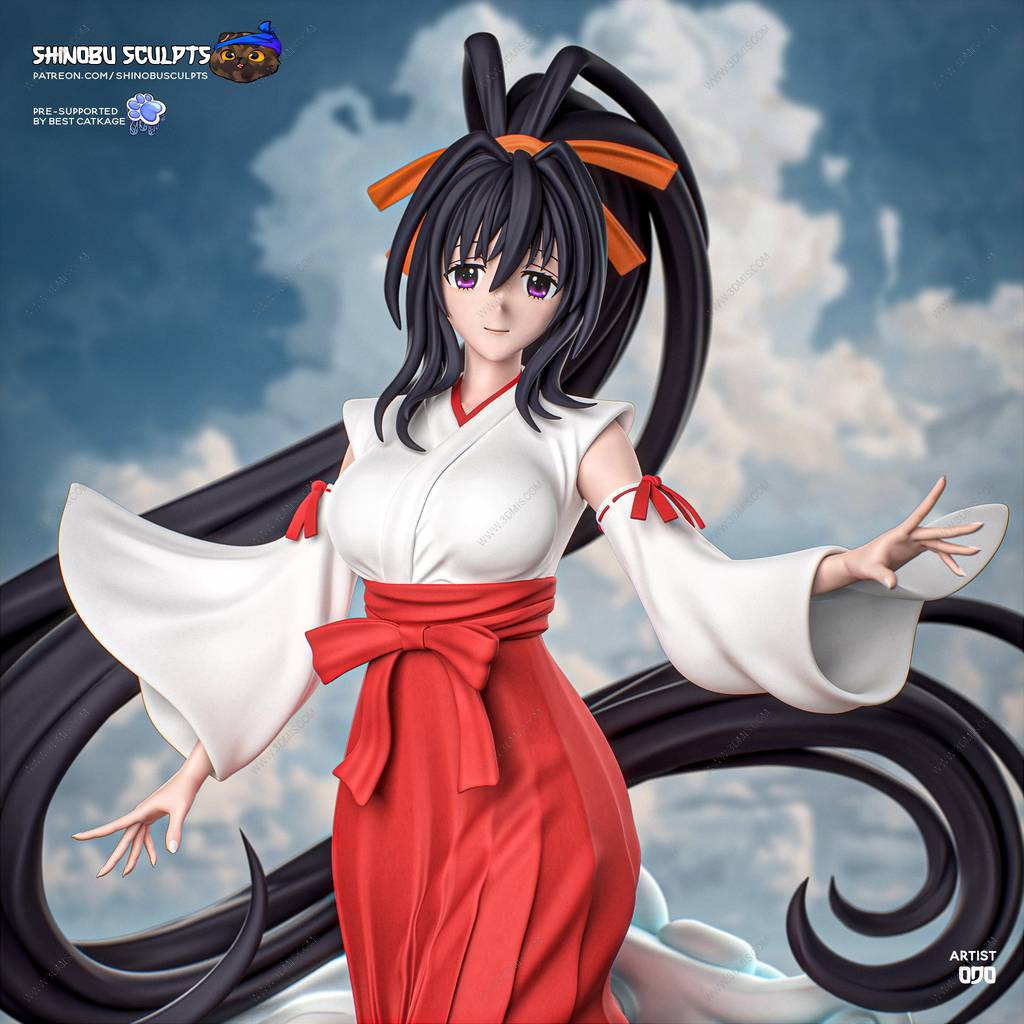 P站图纸印象馆 Shinobu Sculpts 恶魔高中D×D 姬岛朱乃 Shinobu Sculpts 恶魔高中D×D 姬岛朱乃