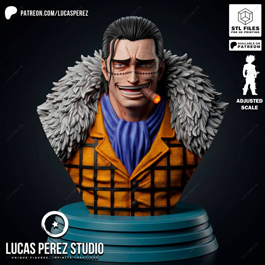 P站图纸印象馆 Lucas Perez 海贼王 克洛克达尔 Lucas Perez 海贼王 克洛克达尔