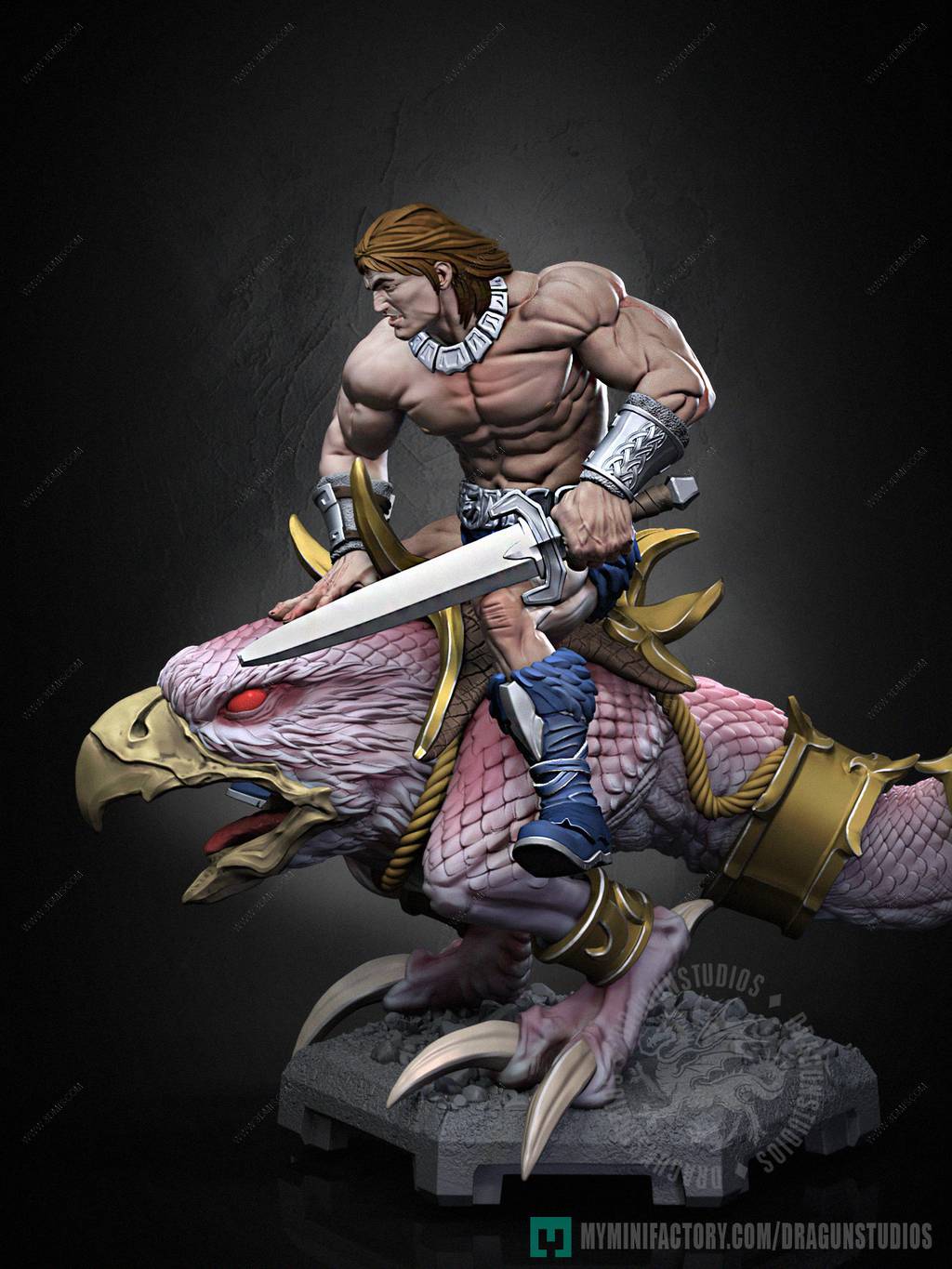 P站图纸印象馆 Dragun Studios 圆桌骑士 鸡腿 Dragun Studios 圆桌骑士 鸡腿