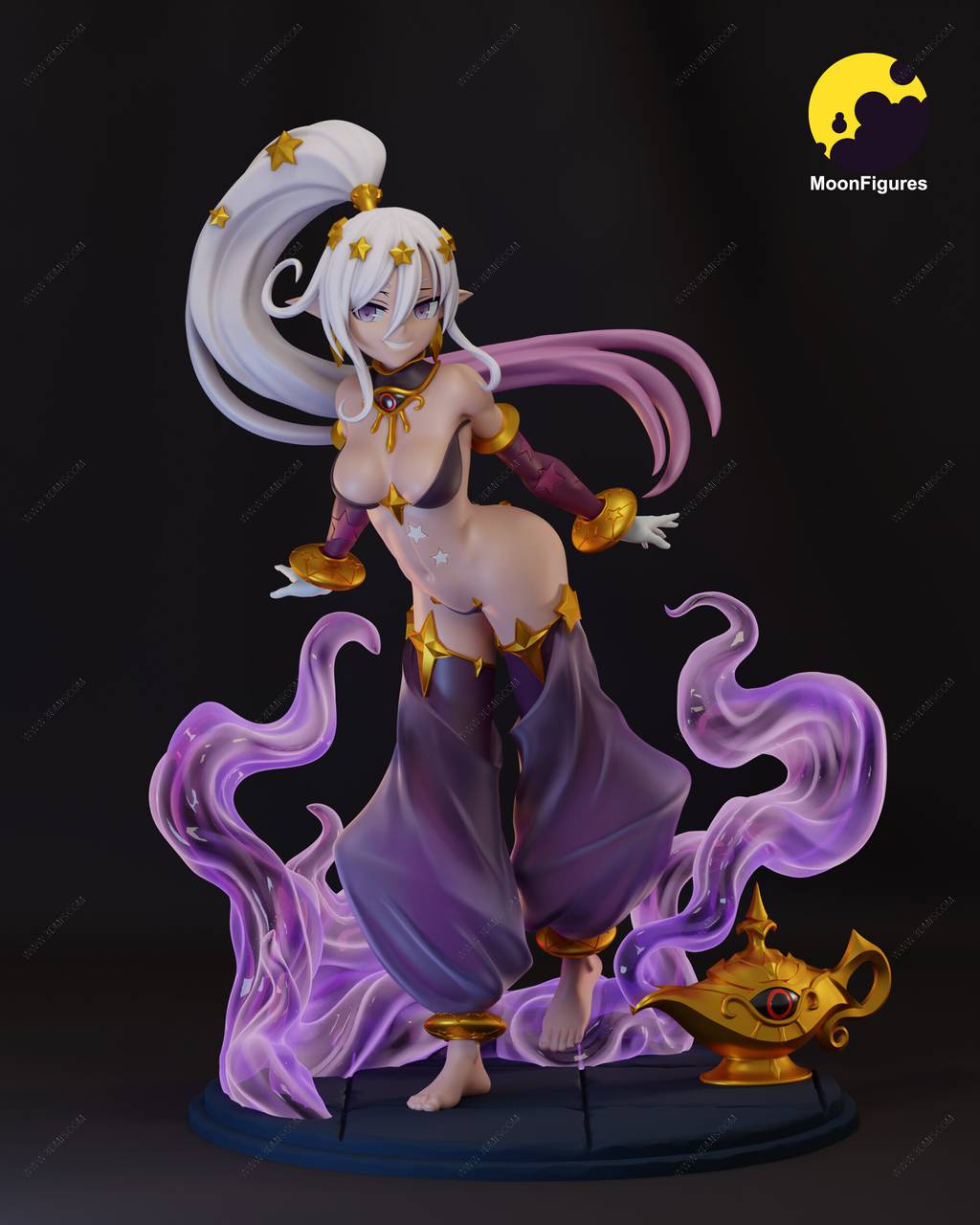 P站图纸印象馆 Moon Figures 怪物女孩 精灵 Moon Figures 怪物女孩 精灵