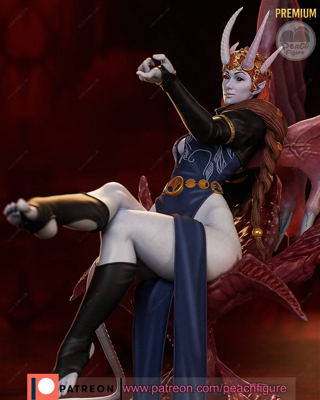 P站图纸印象馆 Peach Figure 博德之门 米佐拉 Peach Figure 博德之门 米佐拉