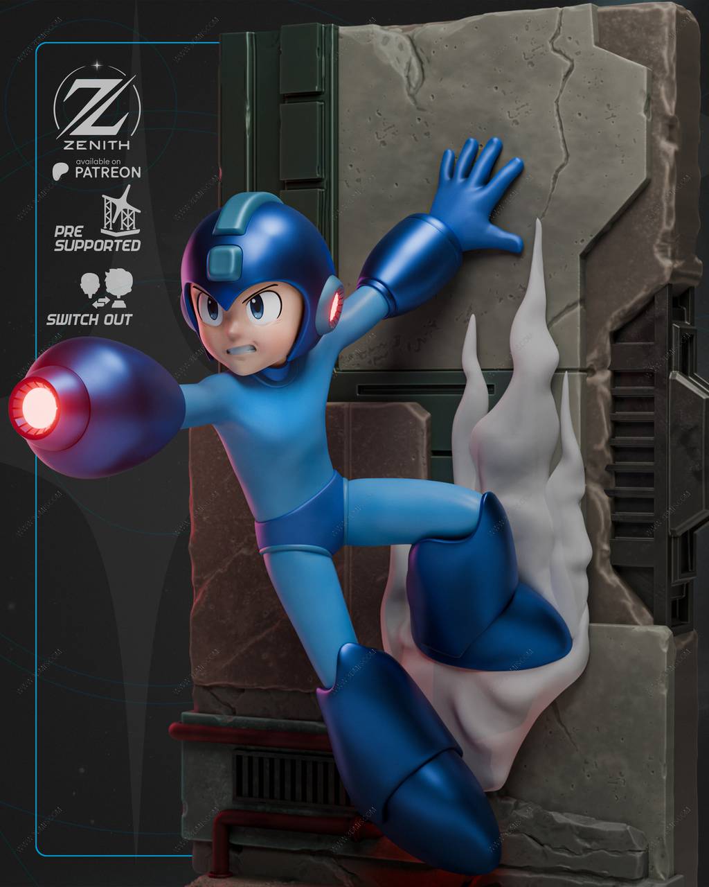 P站图纸印象馆 ZEZ STUDIOS 洛克人 ZEZ STUDIOS 洛克人