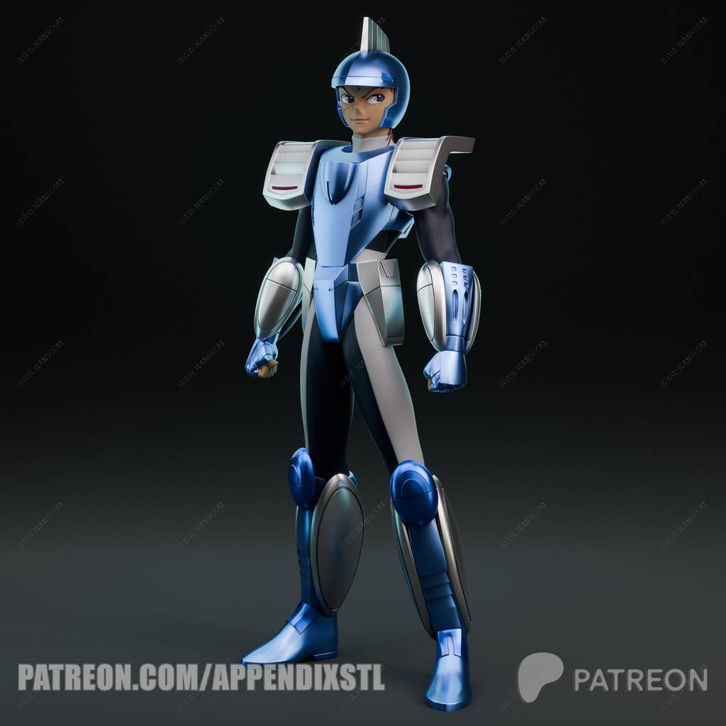P站图纸印象馆 圣斗士星矢 剑鱼座 圣斗士星矢 剑鱼座