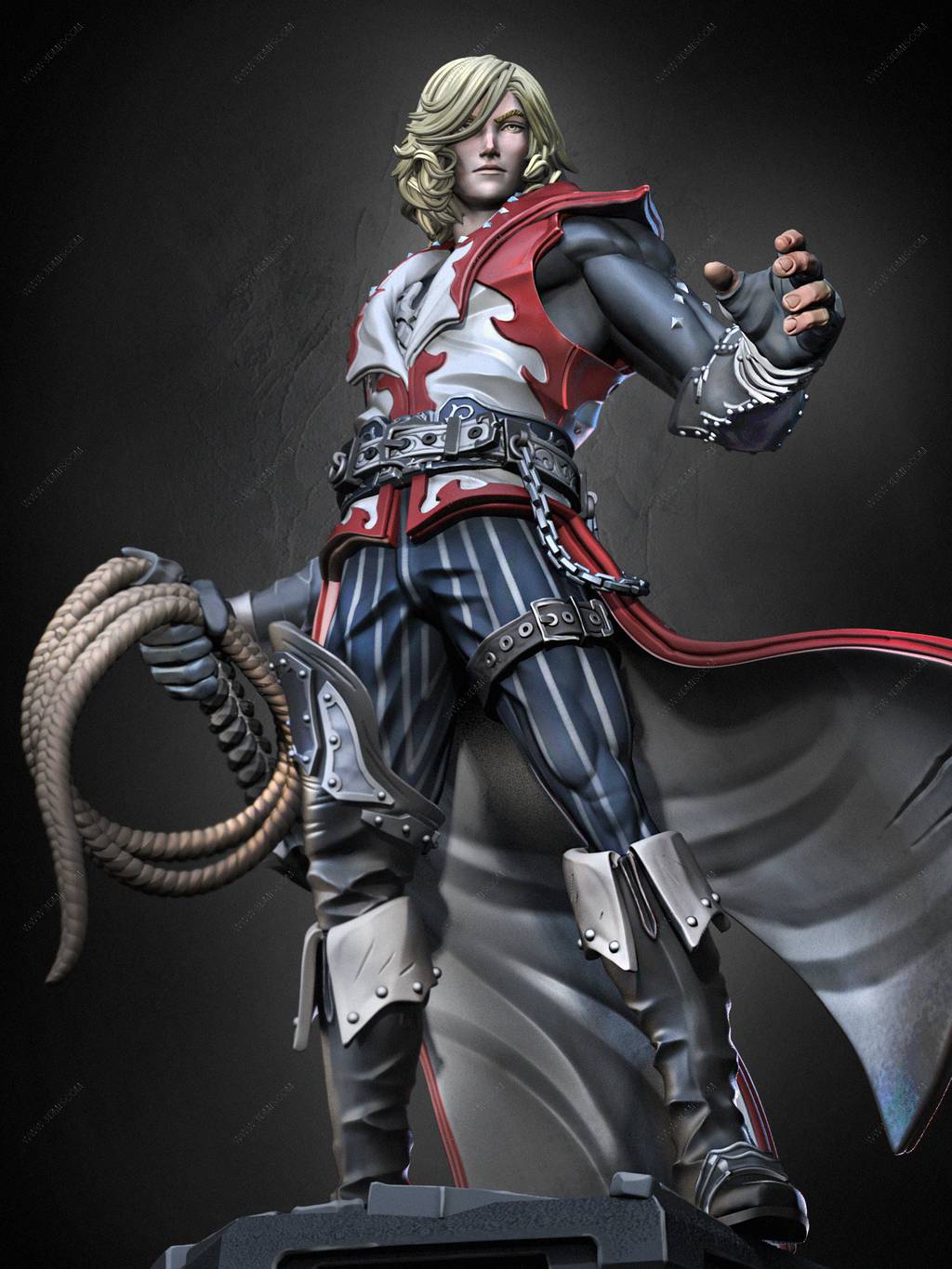 P站图纸印象馆 Dragun Studios 恶魔城 里昂·贝尔蒙特 Dragun Studios 恶魔城 里昂·贝尔蒙特