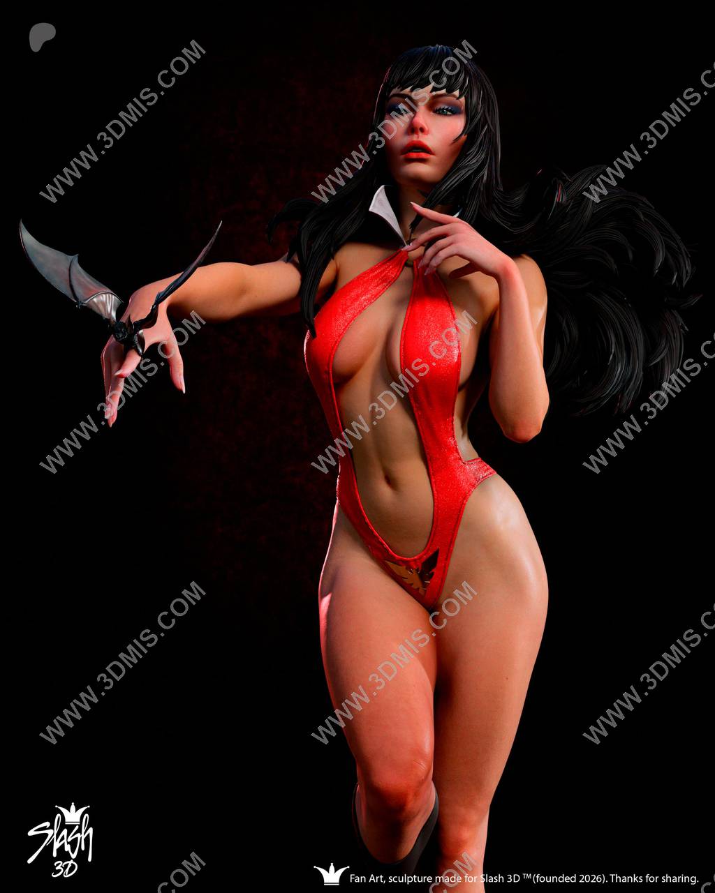 P站图纸印象馆 散件 吸血姬 Vampirella 散件 吸血姬 Vampirella