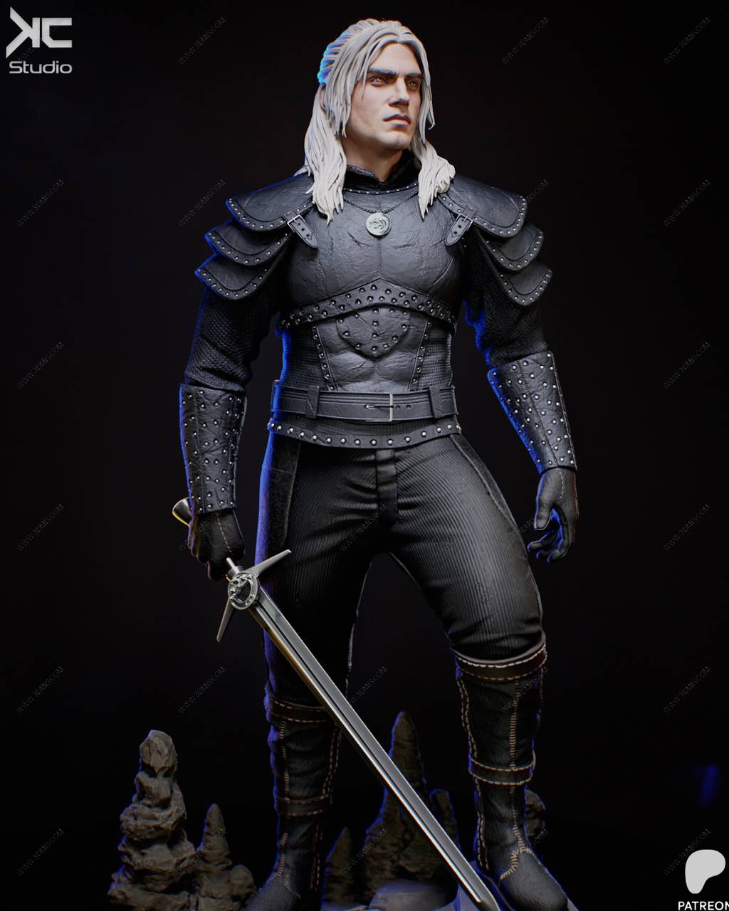 P站图纸印象馆 KcStudio 猎魔人 杰洛特 KcStudio 猎魔人 杰洛特