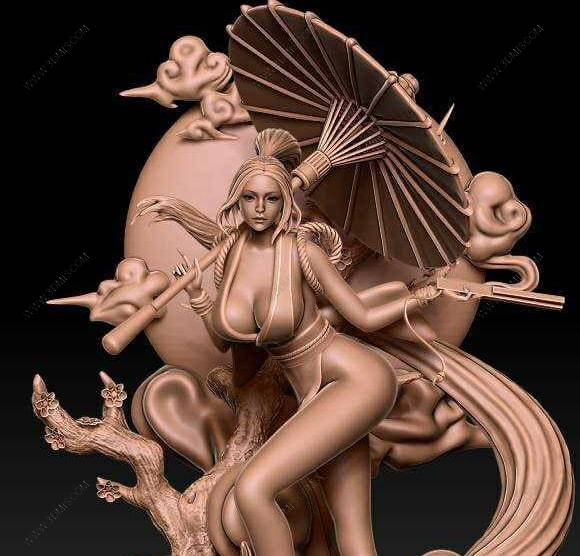 P站图纸印象馆 拳皇 不知火舞 拳皇 不知火舞
