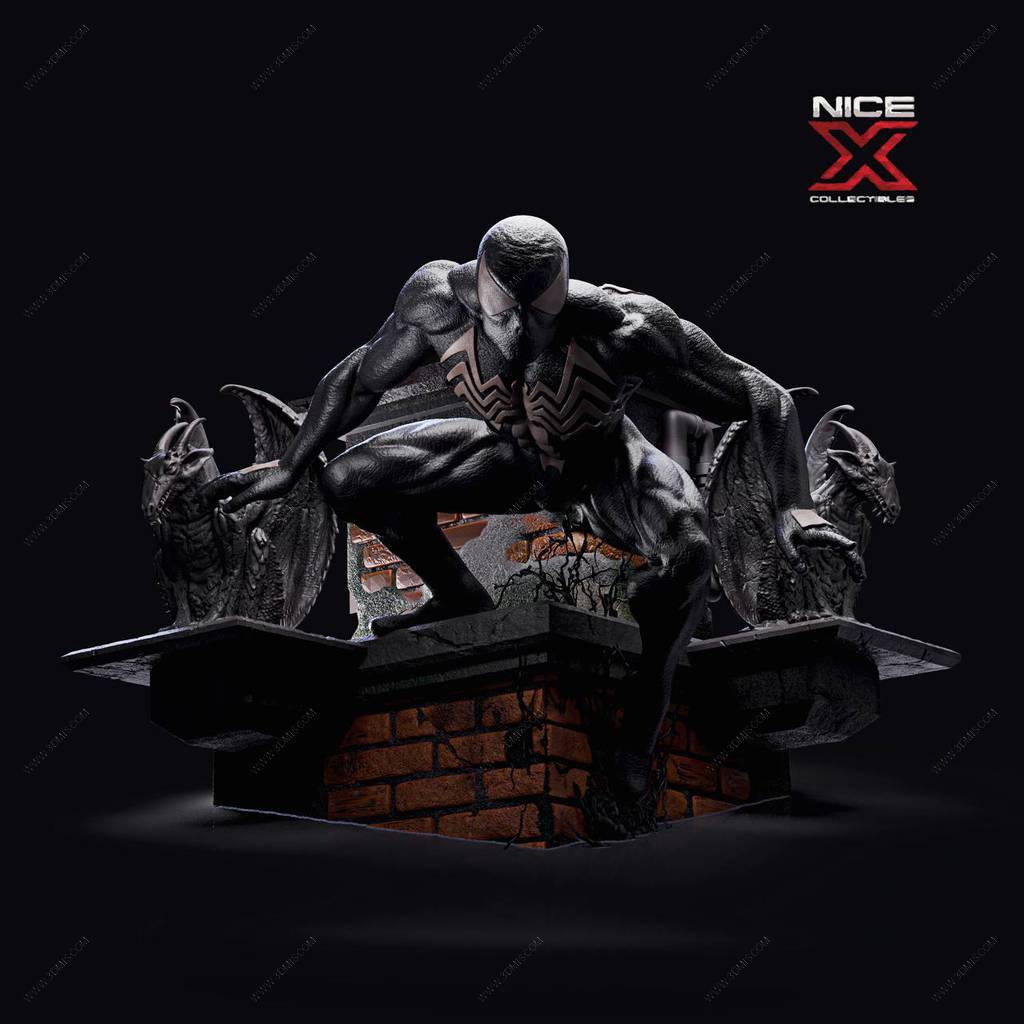 P站图纸印象馆 Nice X Collectibles 漫威 黑蜘蛛侠 Nice X Collectibles 漫威 黑蜘蛛侠