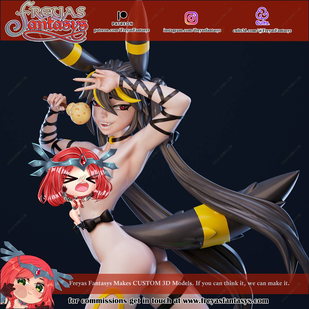 P站图纸印象馆 FF 光之美少女 月亮伊布 FF 光之美少女 月亮伊布